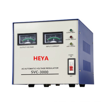 SVC 2000/3000/5000/10000VA AC Tipo de servo tipo motor regulador de tensão automática Estabilizador AVR